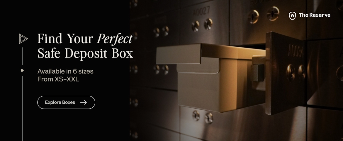 Find your perfect safe deposit boxes. Available in 6 sizes from XS to XXL