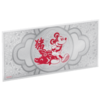 Silver Numis Disney Lunar Year Of The Pig 2019 5 Gram Note