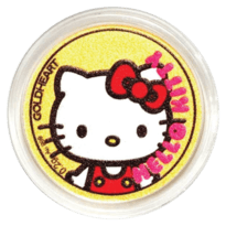 Gold Numis Sanrio Hello Kitty 2019 0.2 Gram