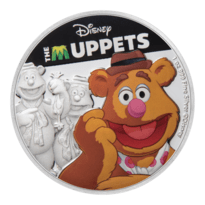 Silver Numis Disney The Muppets Fozzie Bear 2019 1 oz