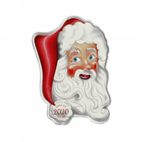 Silver Numis Christmas Santa Claus Coin 2020 1 oz
