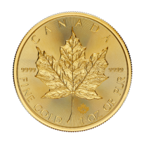 Gold Coin Canadian Maple Leaf 2025 - 1 oz