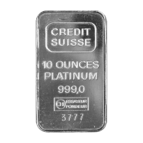 Platinum Bar Credit Suisse - 10 oz