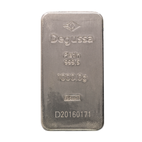 Platinum Bar Degussa - 1 kg