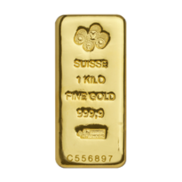 Gold 1 kg PAMP Suisse Cast Bar