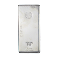 Perth Mint Silver Cast Bar - 100 oz