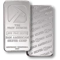 Pan American Silver Bar - 10 Oz