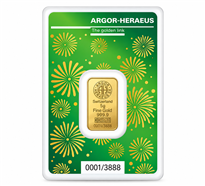 Gold Minted Bar Argor-Heraeus Lunar Tiger 2022 – 5 gram