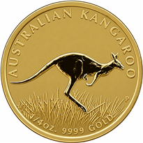 Gold Coin Kangaroo 2008 - 1/4 oz