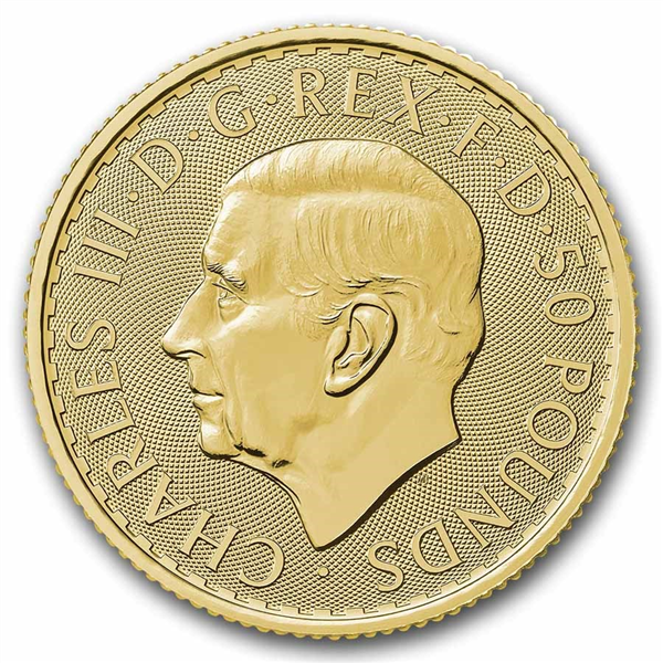 2022 1 oz .9999 Gold Britannia Coin