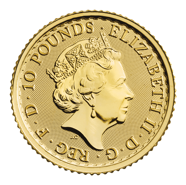 2023 1/10 oz .9999 Gold Britannia Coin