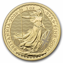 Gold Coin Britannia King Charles III 2026 - 1 oz