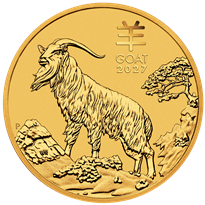 Gold Coin Lunar Goat 2027 Series III - 1 oz