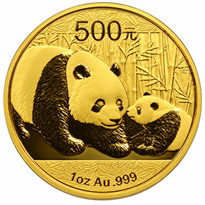 Gold Coin Chinese Panda 2011 - 1 oz