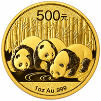 Gold Coin Chinese Panda 2013 - 1 oz