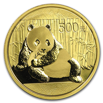 Gold Coin Chinese Panda 2015 - 1 oz