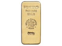 Gold 500 gram Heraeus Cast Bar