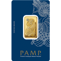 Gold 20 gram PAMP Suisse Minted Bar