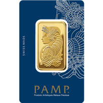 Gold Minted Bar PAMP Suisse - 1 oz