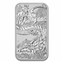 Dragon Rectangular Silver Coin 2023 - 1 oz