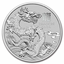 Platinum Lunar Dragon Series III Coin 2024 - 1 oz