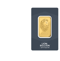 Gold Minted Bar SG Mint (Lion Bullion) - 1 oz
