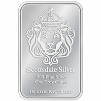 GMS Silver Minted Bar Scottsdale - 1 oz