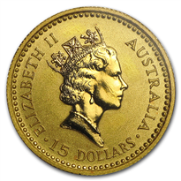 Gold Coin Kangaroo (Random Year) - 1/10 oz