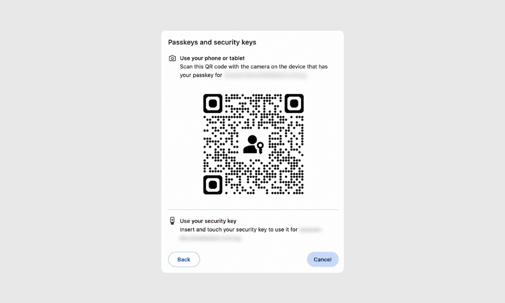 Verify your identity using your device