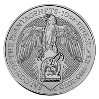Silver Coin QB Falcon of Plantagenets 2020 - 10 oz