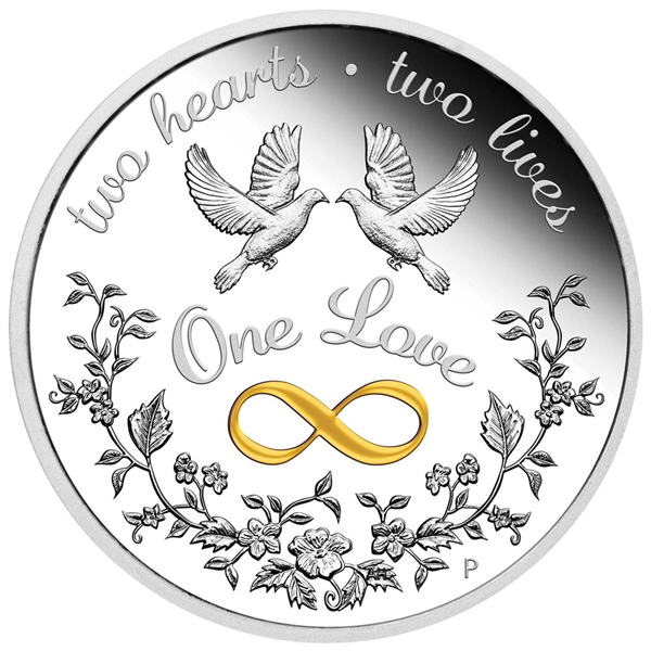 Silver Numis One Love Proof Coin 2023 1 oz