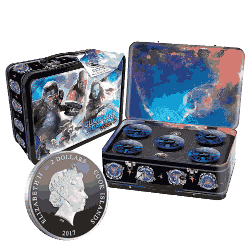 Silver Numis Guardians of the Galaxy Volume 2 2017 2.5 oz