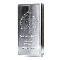 Silver Stacker Bar Scottsdale Mint King - 1kg 