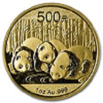 Gold Coin Chinese Panda 2013 - 1 oz