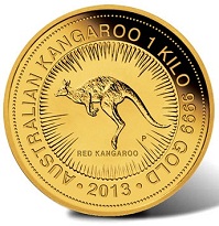 Gold Coin Kangaroo 2013 - 1 kg