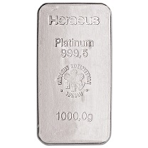 Platinum Bar Heraeus - 1 kg