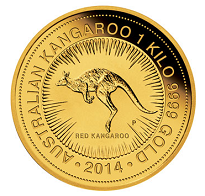 Gold Coin Kangaroo 2014 - 1 kg