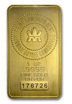 Gold Royal Canadian Mint bar - 1 oz (no cert)