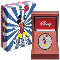 Silver Numis Disney Retro Carnival Mickey 2019 1 oz