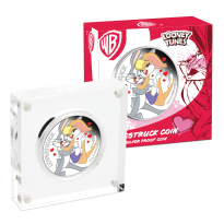 Silver Numis Looney Tunes Valentines Lovestruck 2019 1 oz