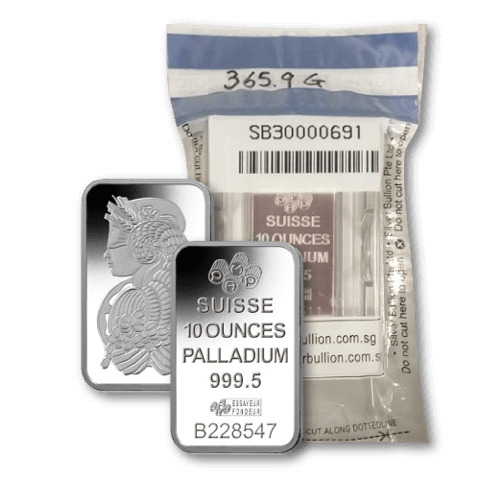 Palladium parcel